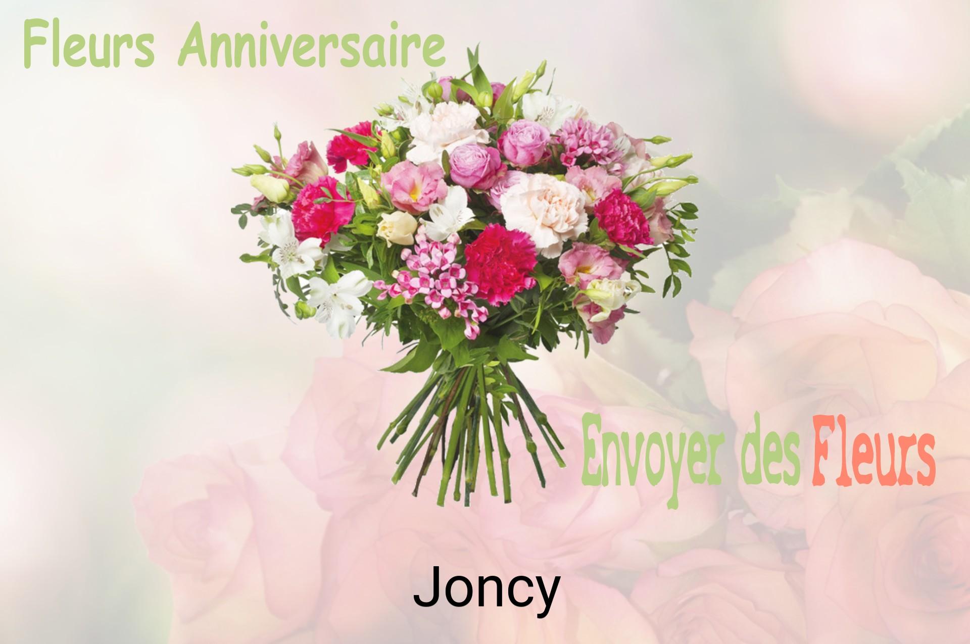 Bouquet de fleurs d’anniversaire livré à Joncy